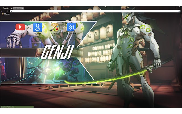 Overwatch Genji 2, 1920x1080  from Chrome web store to be run with OffiDocs Chromium online