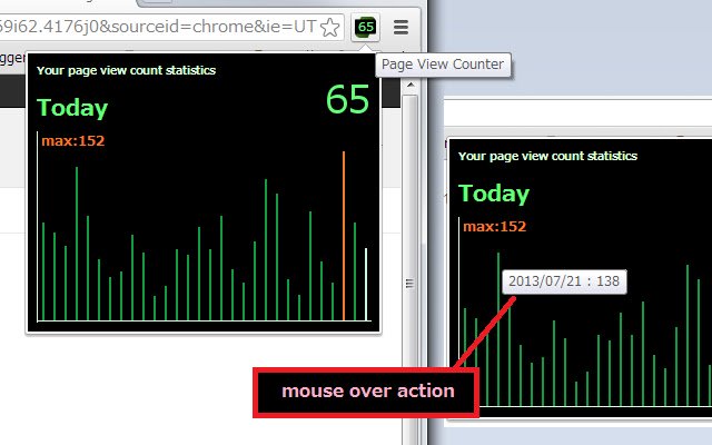 ตัวนับการดูหน้าเว็บจาก Chrome เว็บสโตร์ที่จะเรียกใช้ด้วย OffiDocs Chromium ออนไลน์