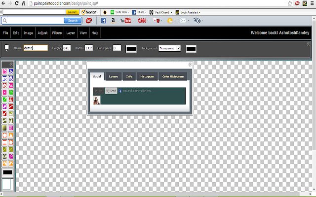 Paint Doodler  from Chrome web store to be run with OffiDocs Chromium online