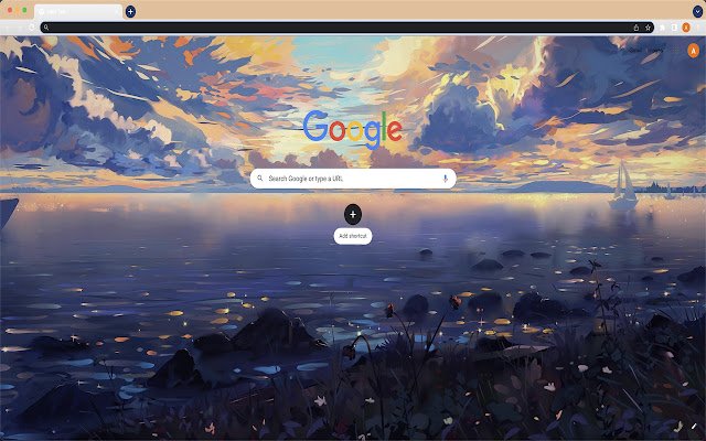 Painted Horizon Theme  from Chrome web store to be run with OffiDocs Chromium online