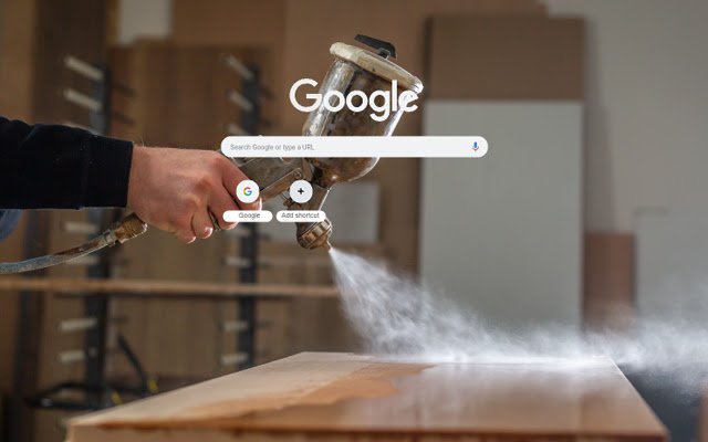 Paint Sprayer for Wood  from Chrome web store to be run with OffiDocs Chromium online