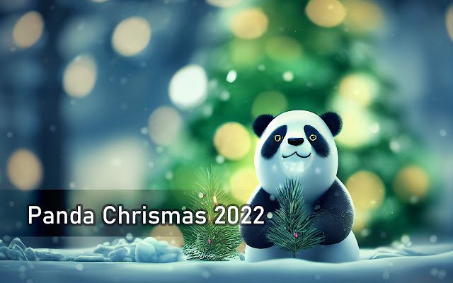 Panda Chrismas 2022 из интернет-магазина Chrome будет работать с OffiDocs Chromium онлайн