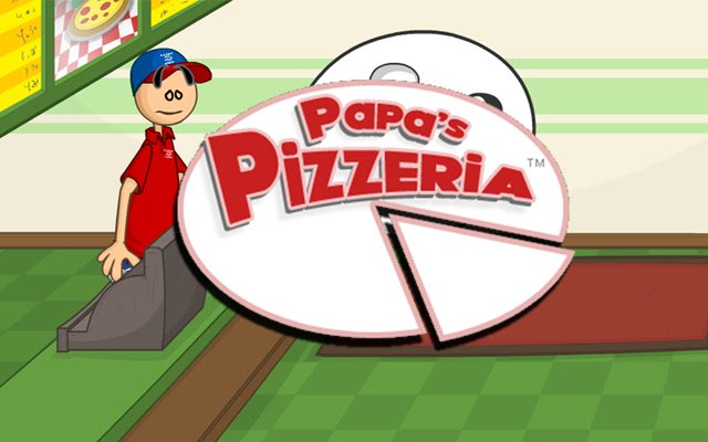 Papa’s Pizzeria  from Chrome web store to be run with OffiDocs Chromium online