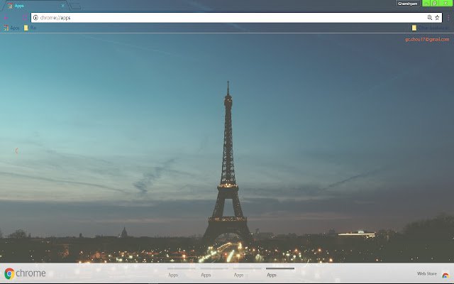 Paris Eiffel Tower Love 1920x1080  from Chrome web store to be run with OffiDocs Chromium online