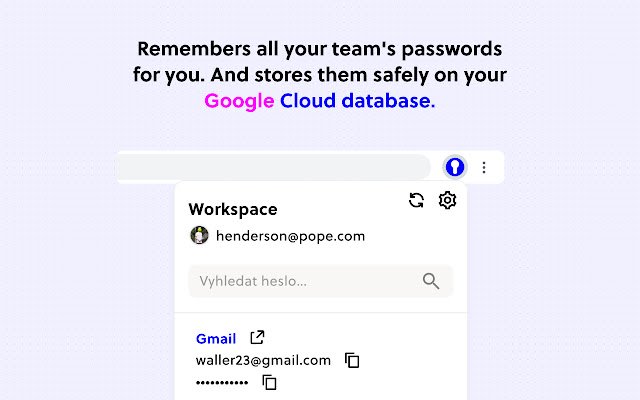 Passwd : Team Password Manager de la boutique en ligne Chrome à exécuter avec OffiDocs Chromium en ligne