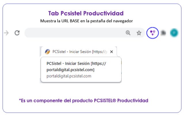 PCSISTEL Tab Productividad  from Chrome web store to be run with OffiDocs Chromium online