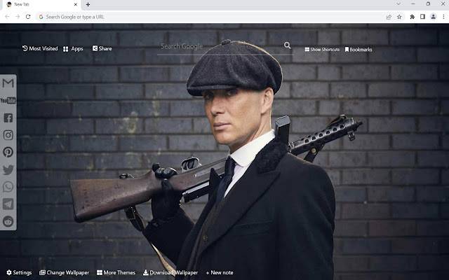 خلفية Peaky Blinders من متجر Chrome الإلكتروني ليتم تشغيلها باستخدام OffiDocs Chromium عبر الإنترنت