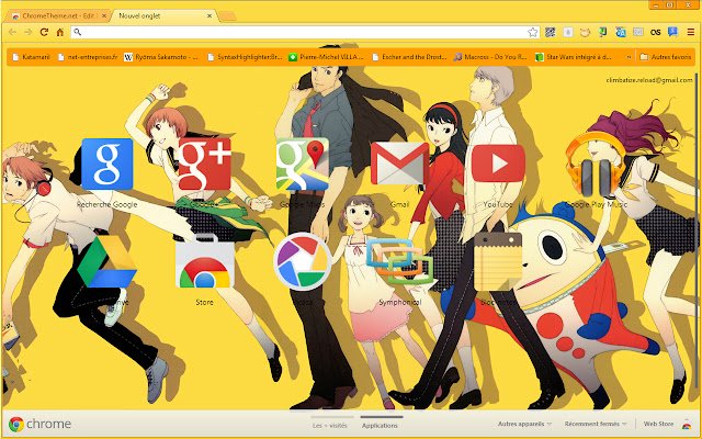 Persona 4  from Chrome web store to be run with OffiDocs Chromium online