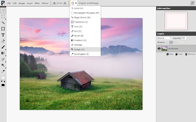 Piconion Photo Editor  from Chrome web store to be run with OffiDocs Chromium online