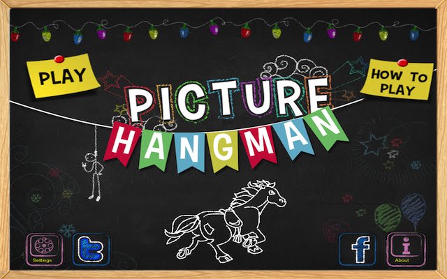 Picture Hangman HD  from Chrome web store to be run with OffiDocs Chromium online