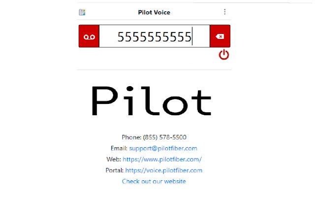 Pilot Voice  from Chrome web store to be run with OffiDocs Chromium online