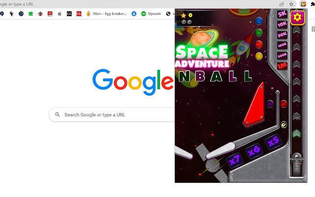 Chrome ウェブストアの Pinball Space Adventure ゲームが OffiDocs Chromium でオンラインで実行可能