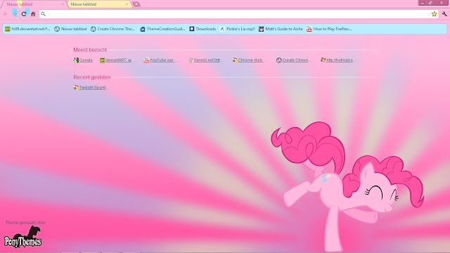 Pinky Pie (Jolly) Theme  from Chrome web store to be run with OffiDocs Chromium online