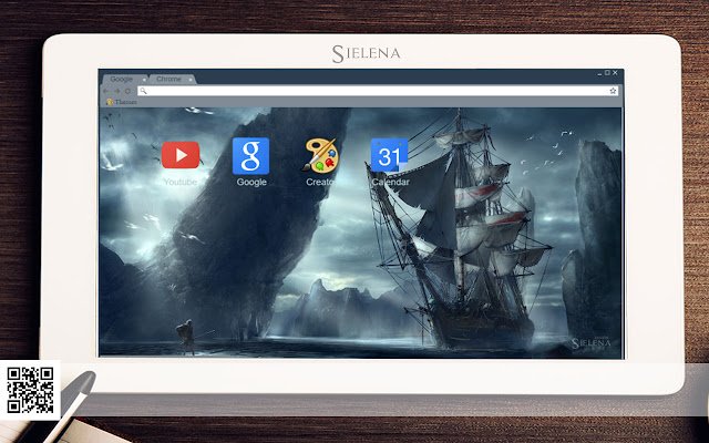 Pirates (Sielena theme)  from Chrome web store to be run with OffiDocs Chromium online