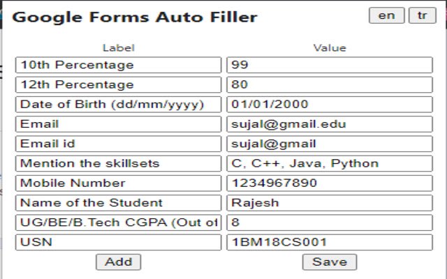 Pengisi Auto Peletakan daripada kedai web Chrome untuk dijalankan dengan OffiDocs Chromium dalam talian