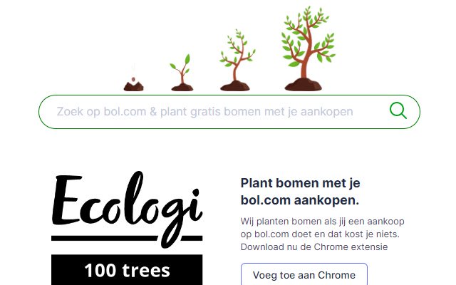 Plant bomen met je bol.com aankopen  from Chrome web store to be run with OffiDocs Chromium online