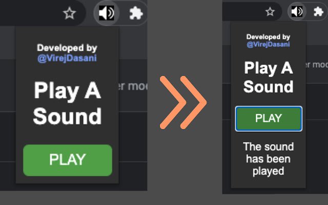 Play A Sound depuis la boutique en ligne Chrome à exécuter avec OffiDocs Chromium en ligne