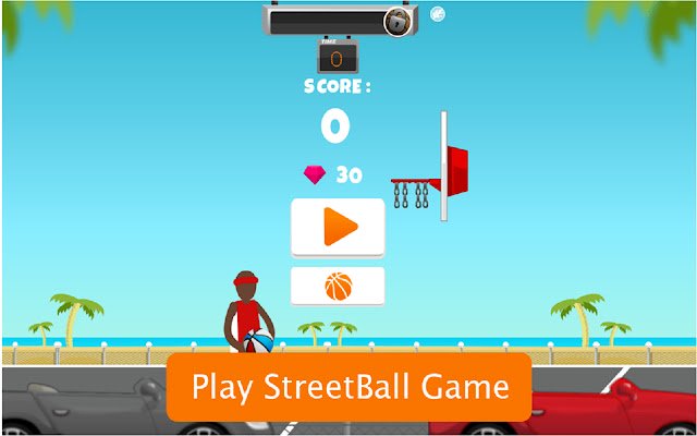 Play Streetball game  from Chrome web store to be run with OffiDocs Chromium online