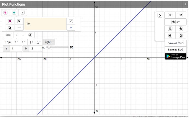 Plot Functions  from Chrome web store to be run with OffiDocs Chromium online