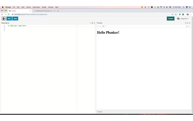 Plunker Hide Banners  from Chrome web store to be run with OffiDocs Chromium online