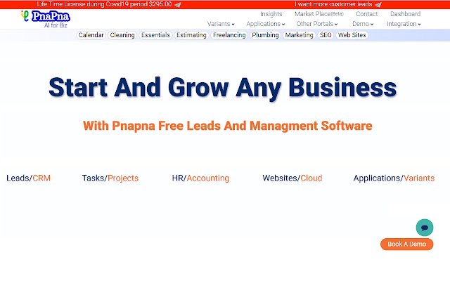 PnaPna CRM  from Chrome web store to be run with OffiDocs Chromium online