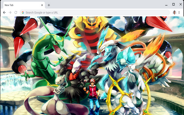 Pokemon Emerald Wallpaper newtab  from Chrome web store to be run with OffiDocs Chromium online