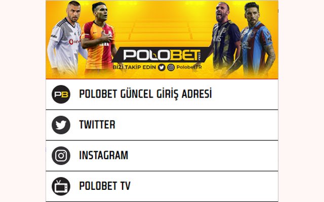 Polobet Hızlı Giriş  from Chrome web store to be run with OffiDocs Chromium online