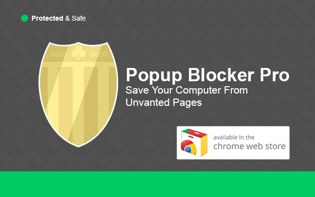 Popup Blocker Pro da Chrome Web Store para ser executado com OffiDocs Chromium online