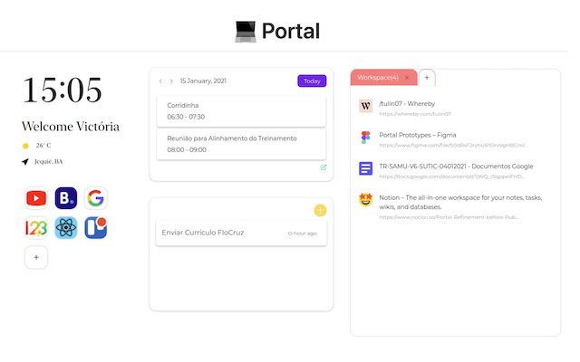 Portal My Personal Home Page  from Chrome web store to be run with OffiDocs Chromium online