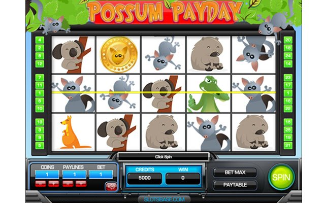 Possum Payday Pokie  from Chrome web store to be run with OffiDocs Chromium online