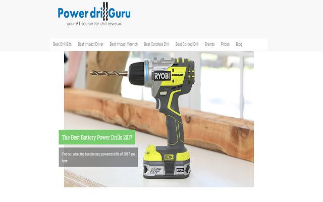 Power Drill Guru aus dem Chrome-Webshop, der mit OffiDocs Chromium online ausgeführt werden soll