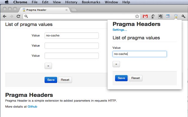 سيتم تشغيل Pragma Header من متجر Chrome الإلكتروني باستخدام OffiDocs Chromium عبر الإنترنت