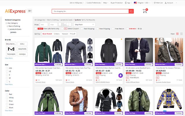 Prestashop Dropshipping Aliexpress PRO از فروشگاه وب کروم با OffiDocs Chromium به صورت آنلاین اجرا می شود