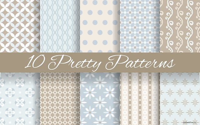 Pretty Pattern din magazinul web Chrome pentru a fi rulat cu OffiDocs Chromium online