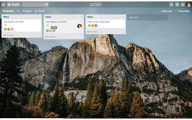 Priorities for Trello  from Chrome web store to be run with OffiDocs Chromium online