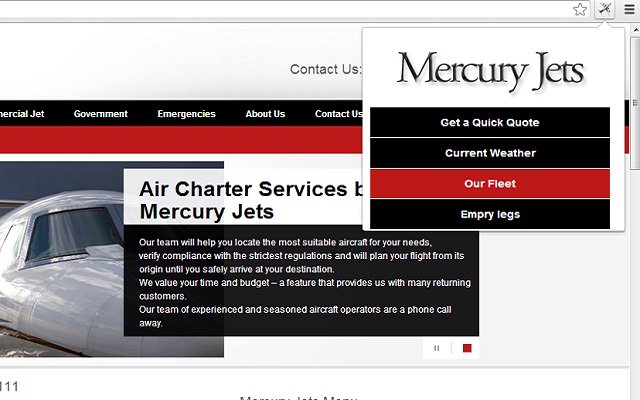 Private Jet Charter Quick Quote  from Chrome web store to be run with OffiDocs Chromium online