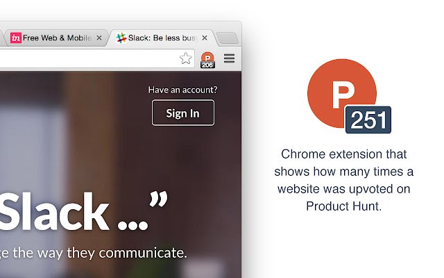 Product Hunt Rank  from Chrome web store to be run with OffiDocs Chromium online