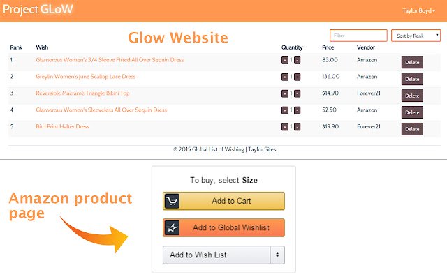 Project GLOW  from Chrome web store to be run with OffiDocs Chromium online