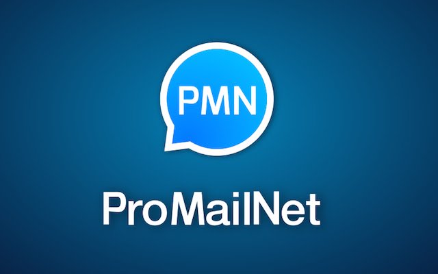 Chrome ウェブストアの ProMailNet が OffiDocs Chromium オンラインで実行可能