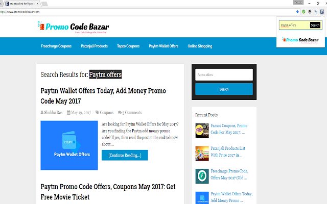 Promo Code Bazar Online Shopping Coupon  from Chrome web store to be run with OffiDocs Chromium online