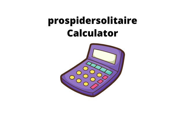 prospidersolitaire Calculator  from Chrome web store to be run with OffiDocs Chromium online