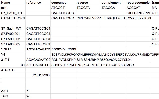 ProteinBio  from Chrome web store to be run with OffiDocs Chromium online