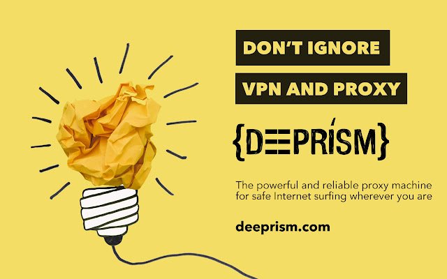 Proxy + Free VPN DEEPRISM  from Chrome web store to be run with OffiDocs Chromium online