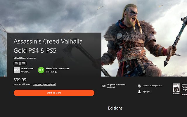 PS Store Helper daripada kedai web Chrome untuk dijalankan dengan OffiDocs Chromium dalam talian