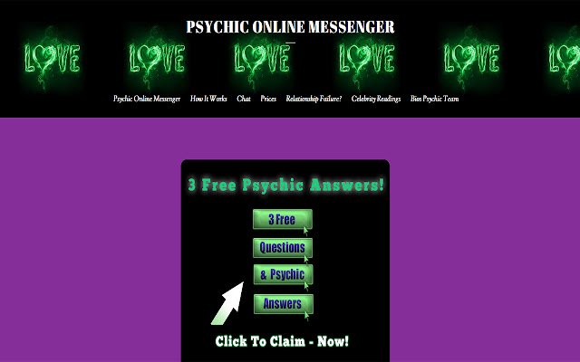 Psychic Messenger 3 Free Psychic Answers  from Chrome web store to be run with OffiDocs Chromium online