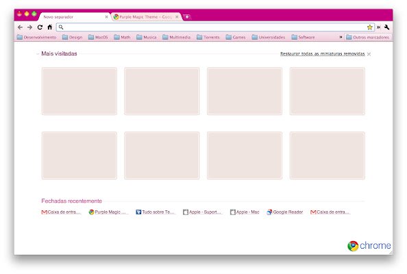 Purple Magic Theme  from Chrome web store to be run with OffiDocs Chromium online