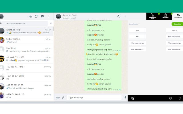 Pushdaddy A complete CRM tool over WhatsApp  from Chrome web store to be run with OffiDocs Chromium online