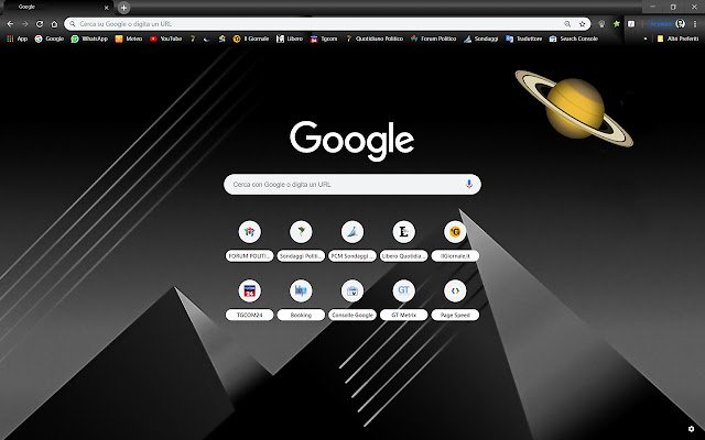 Pyramid in Space  from Chrome web store to be run with OffiDocs Chromium online