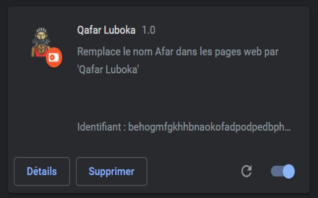 Qafar Luboka из интернет-магазина Chrome будет работать с OffiDocs Chromium онлайн