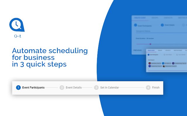 Q IT Team Scheduler For Outlook Calendar  from Chrome web store to be run with OffiDocs Chromium online